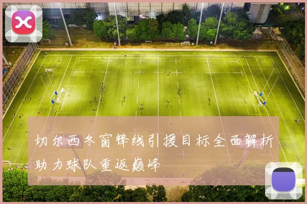 切尔西冬窗锋线引援目标全面解析助力球队重返巅峰