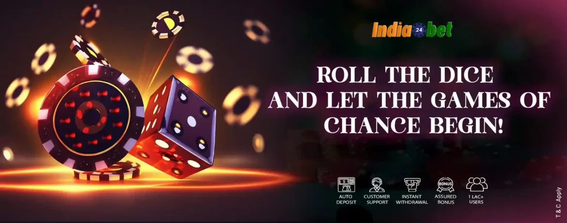 Experience the Thrill of Online Gambling at India24bet Casino